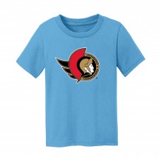 Малышам Ottawa Senators Chad & Jake Light Blue Primary Logo T-Shirt