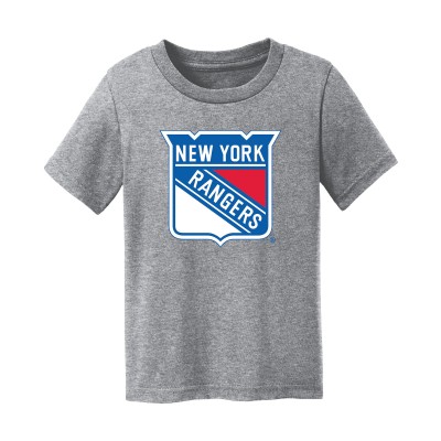 Малышам New York Rangers Chad & Jake Heather Gray Primary Logo T-Shirt