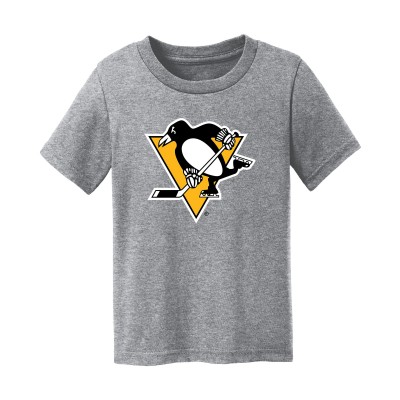 Малышам Pittsburgh Penguins Chad & Jake Heather Gray Primary Logo T-Shirt