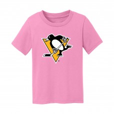 Малышам Pittsburgh Penguins Chad & Jake Light Pink Primary Logo T-Shirt Малышам Pittsburgh Penguins Chad & Jake Light Pink Primary Logo T-Shirt