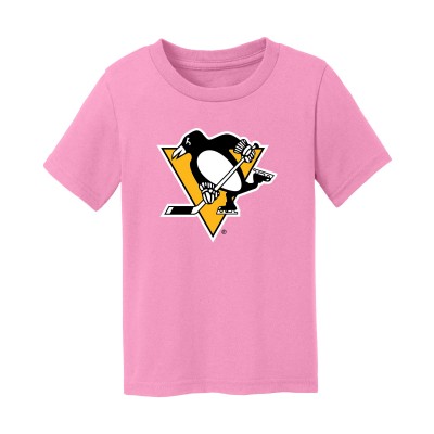 Малышам Pittsburgh Penguins Chad & Jake Light Pink Primary Logo T-Shirt