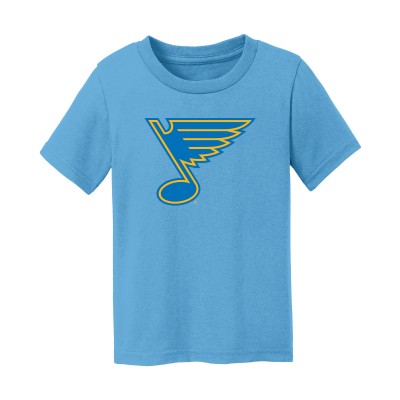Малышам St. Louis Blues Chad & Jake Light Blue Primary Logo T-Shirt