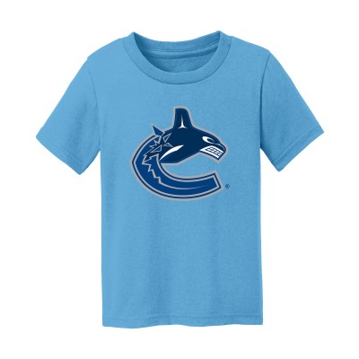 Малышам Vancouver Canucks Chad & Jake Light Blue Primary Logo T-Shirt