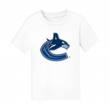 Малышам Vancouver Canucks Chad & Jake White Primary Logo T-Shirt