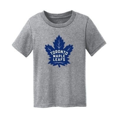 Малышам Toronto Maple Leafs Chad & Jake Heather Gray Primary Logo T-Shirt