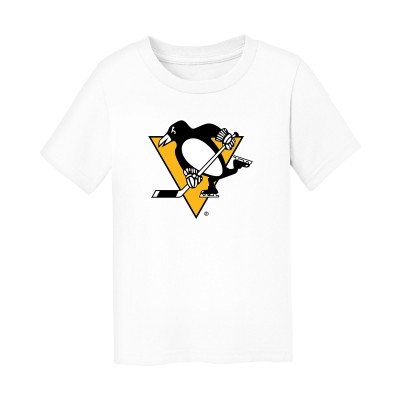 Малышам Pittsburgh Penguins Chad & Jake White Primary Logo T-Shirt
