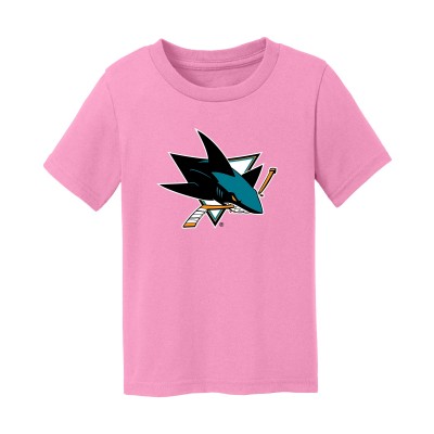 Малышам San Jose Sharks Chad & Jake Light Pink Primary Logo T-Shirt