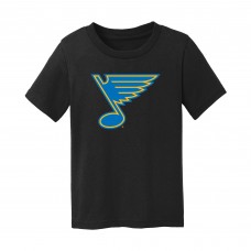 Малышам St. Louis Blues Chad & Jake Black Primary Logo T-Shirt