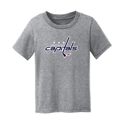 Малышам Washington Capitals Chad & Jake Heather Gray Primary Logo T-Shirt