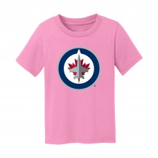 Малышам Winnipeg Jets Chad & Jake Light Pink Primary Logo T-Shirt