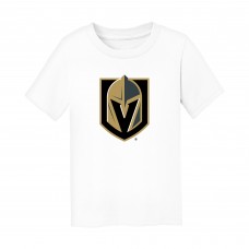 Малышам Vegas Golden Knights Chad & Jake White Primary Logo T-Shirt