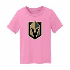 Малышам Vegas Golden Knights Chad & Jake Light Pink Primary Logo T-Shirt