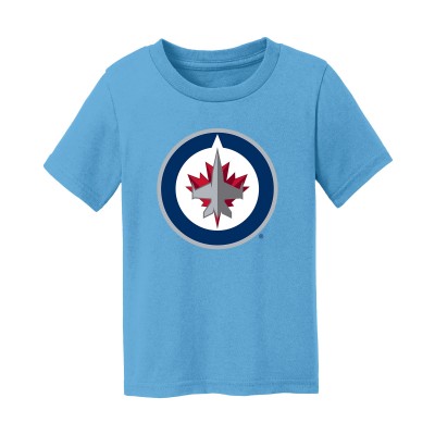 Малышам Winnipeg Jets Chad & Jake Light Blue Primary Logo T-Shirt
