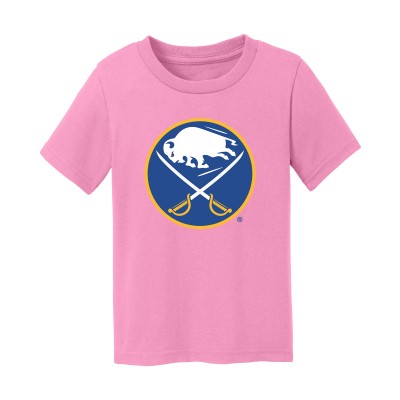Toddler Buffalo Sabres Chad & Jake Light Pink Primary Logo T-Shirt