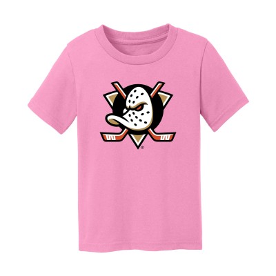 Toddler Anaheim Ducks Chad & Jake Light Pink Primary Logo T-Shirt