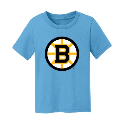 Toddler Boston Bruins Chad & Jake Light Blue Primary Logo T-Shirt
