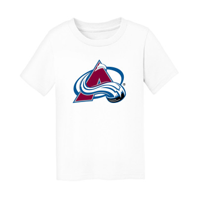 Toddler Colorado Avalanche Chad & Jake White Primary Logo T-Shirt