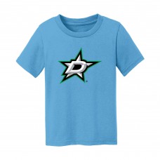 Toddler Dallas Stars Chad & Jake Light Blue Primary Logo T-Shirt