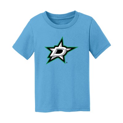 Toddler Dallas Stars Chad & Jake Light Blue Primary Logo T-Shirt