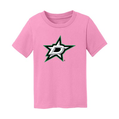 Toddler Dallas Stars Chad & Jake Light Pink Primary Logo T-Shirt