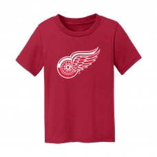 Toddler Detroit Red Wings Chad & Jake Red Primary Logo T-Shirt