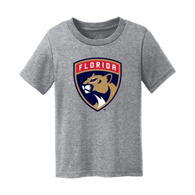 Toddler Florida Panthers Chad & Jake Heather Gray Primary Logo T-Shirt