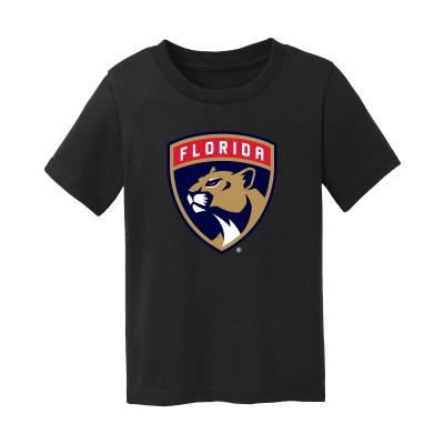 Toddler Florida Panthers Chad & Jake Black Primary Logo T-Shirt