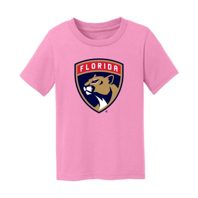 Toddler Florida Panthers Chad & Jake Light Pink Primary Logo T-Shirt