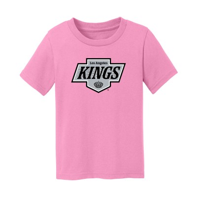 Toddler Los Angeles Kings Chad & Jake Light Pink Primary Logo T-Shirt