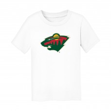 Toddler Minnesota Wild Chad & Jake White Primary Logo T-Shirt