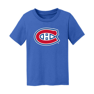 Детская Montreal Canadiens Chad & Jake Blue Primary Logo T-Shirt