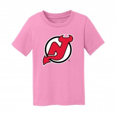 Toddler New Jersey Devils Chad & Jake Light Pink Primary Logo T-Shirt