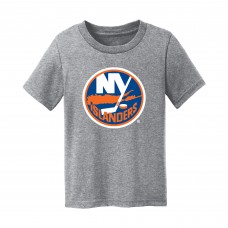 Toddler New York Islanders Chad & Jake Heather Gray Primary Logo T-Shirt Toddler New York Islanders Chad & Jake Heather Gray Primary Logo T-Shirt