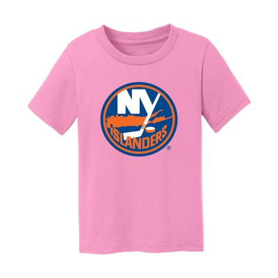Toddler New York Islanders Chad & Jake Light Pink Primary Logo T-Shirt