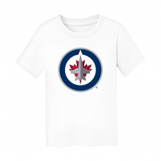 Toddler Winnipeg Jets Chad & Jake White Primary Logo T-Shirt