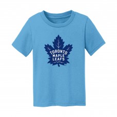 Toddler Toronto Maple Leafs Chad & Jake Light Blue Primary Logo T-Shirt