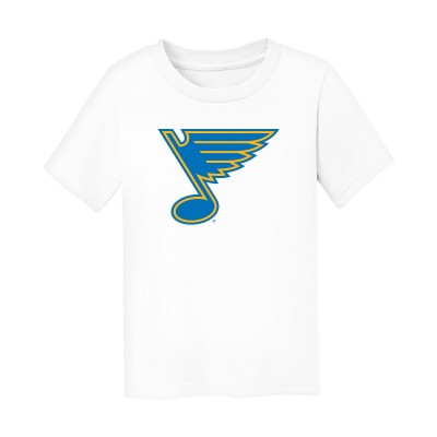 Toddler St. Louis Blues Chad & Jake White Primary Logo T-Shirt