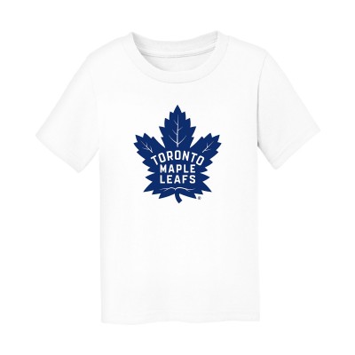 Toddler Toronto Maple Leafs Chad & Jake White Primary Logo T-Shirt