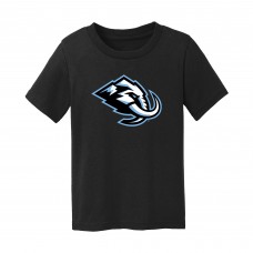Toddler Utah Mammoth Chad & Jake Black Primary Logo T-Shirt