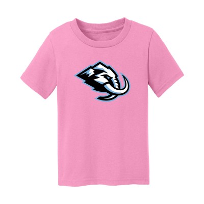 Toddler Utah Mammoth Chad & Jake Light Pink Primary Logo T-Shirt