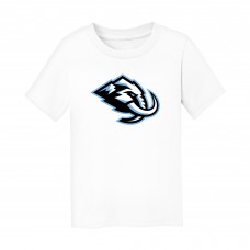 Toddler Utah Mammoth Chad & Jake White Primary Logo T-Shirt