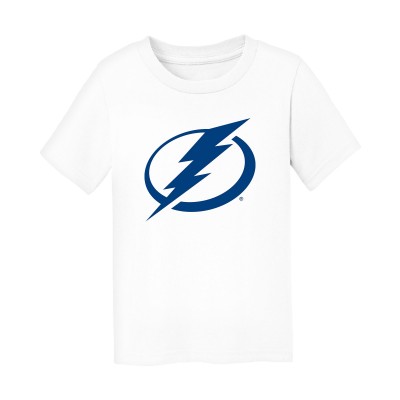 Toddler Tampa Bay Lightning Chad & Jake White Primary Logo T-Shirt
