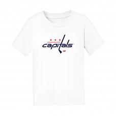 Toddler Washington Capitals Chad & Jake White Primary Logo T-Shirt