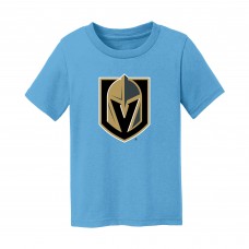 Toddler Vegas Golden Knights Chad & Jake Light Blue Primary Logo T-Shirt