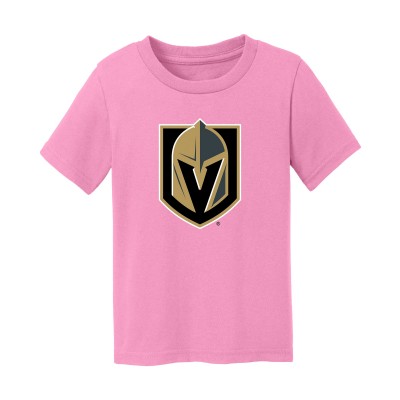 Toddler Vegas Golden Knights Chad & Jake Light Pink Primary Logo T-Shirt