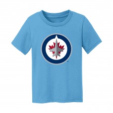 Toddler Winnipeg Jets Chad & Jake Light Blue Primary Logo T-Shirt