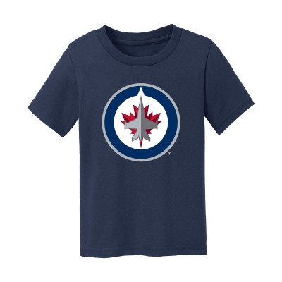 Toddler Winnipeg Jets Chad & Jake Navy Primary Logo T-Shirt