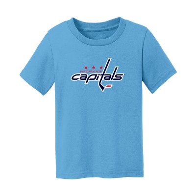 Toddler Washington Capitals Chad & Jake Light Blue Primary Logo T-Shirt