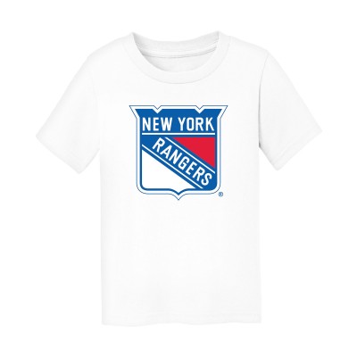 Toddler New York Rangers Chad & Jake White Primary Logo T-Shirt