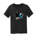 Toddler San Jose Sharks Chad & Jake Black Primary Logo T-Shirt